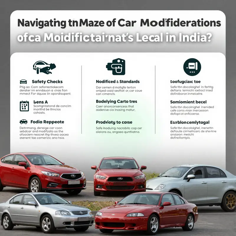 Showcasing a range of vehicles that highlight legal modifications allowed in India.