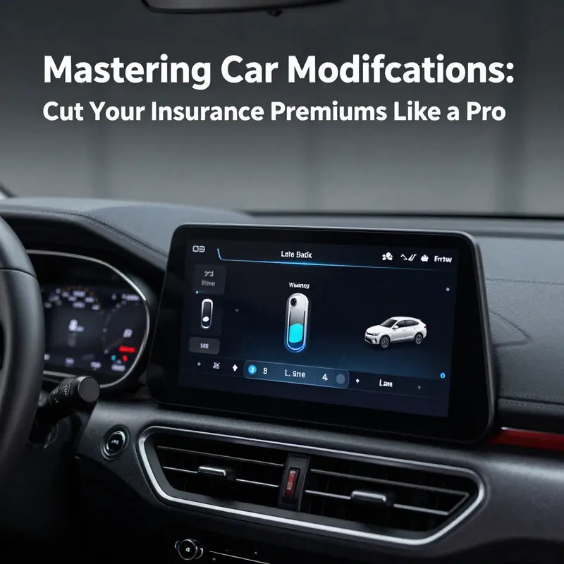 Advanced safety features can significantly lower your insurance premiums.