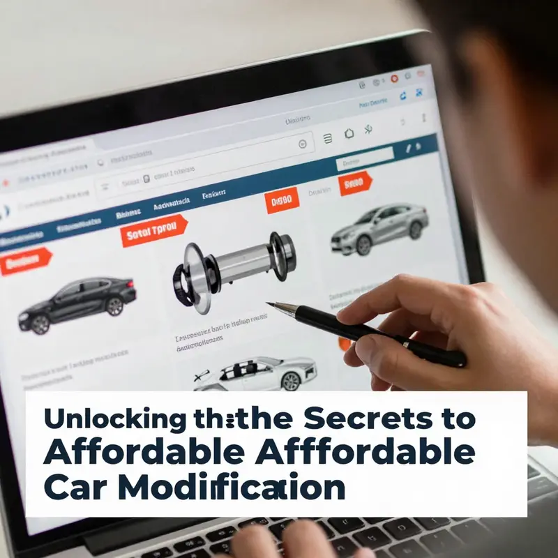 A meticulous budget plan essential for car modification success.