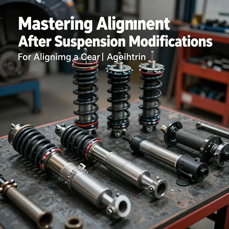 An overview of critical suspension components that can impact wheel alignment.