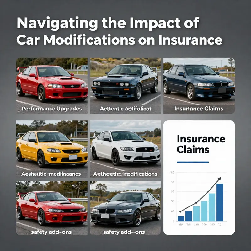 A close examination of modified vehicles highlighting the differences in premium assessments.