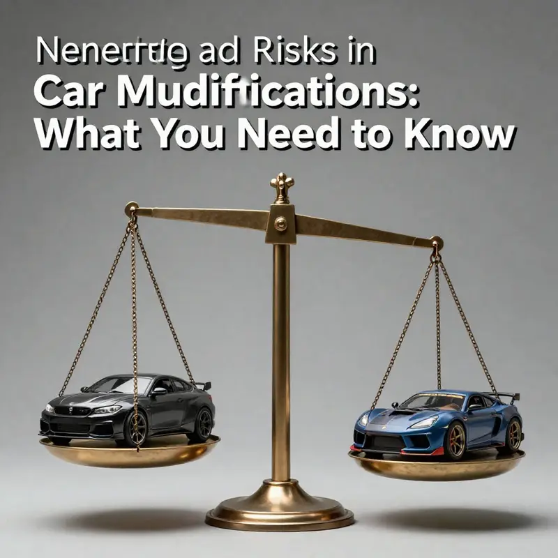 An array of car parts showcasing the diverse range of modifications one can make.