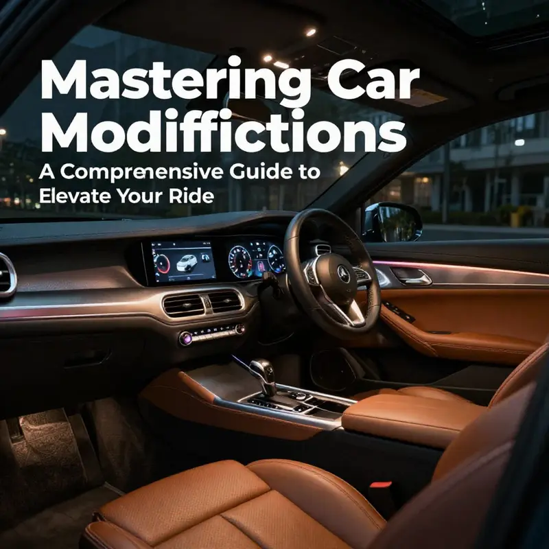 An eye-catching exterior modification featuring body kits and custom paint work.