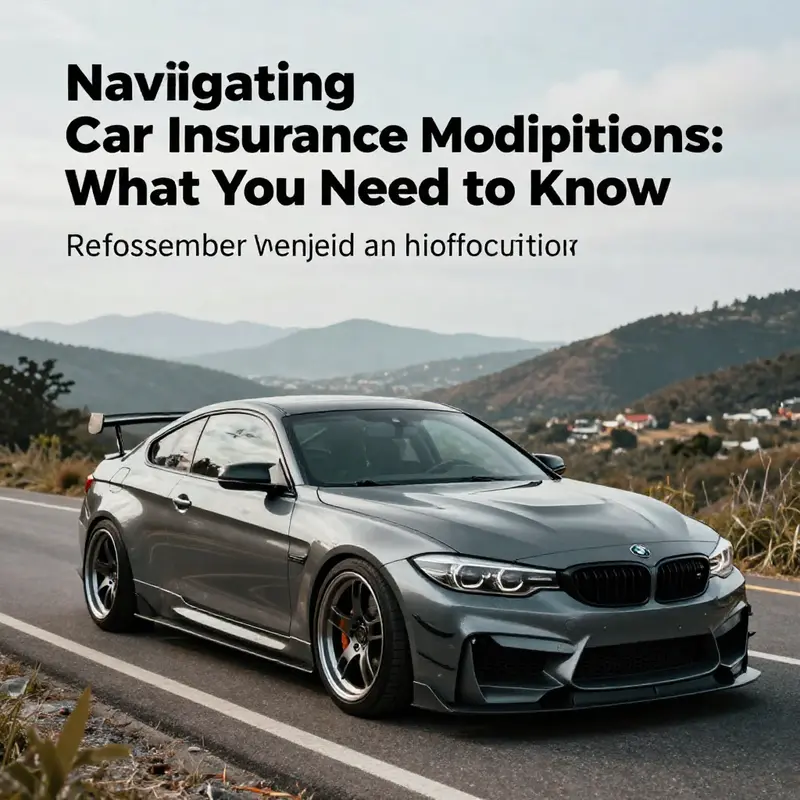 A personalized car parked on a beautiful road, reflecting the culture of car modification.