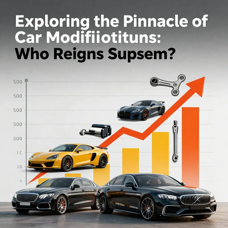 Showcasing a selection of the most reputable car modification companies highlighted in the industry.