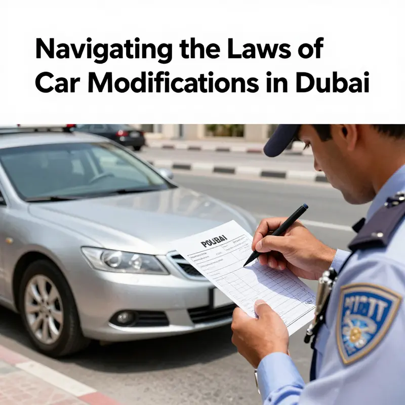 The Roads and Transport Authority in Dubai, the key regulatory body for vehicle modifications.