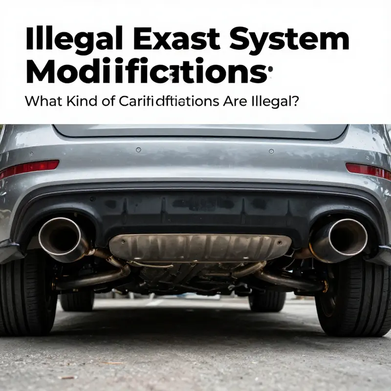 Visual comparison of OEM vs. modified engine components, highlighting illegal modifications.