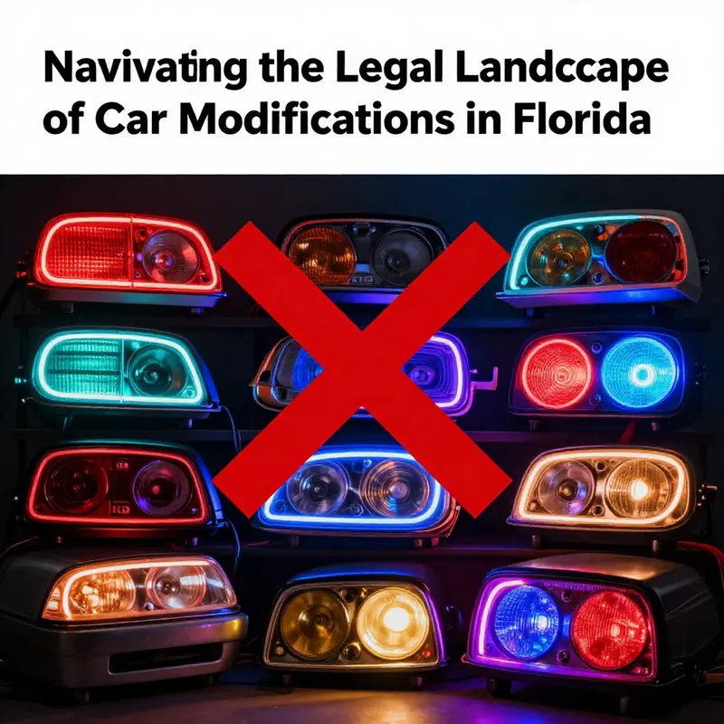 Visual representation of a car with a loud aftermarket exhaust, highlighting the issue of excessive noise in car modifications.