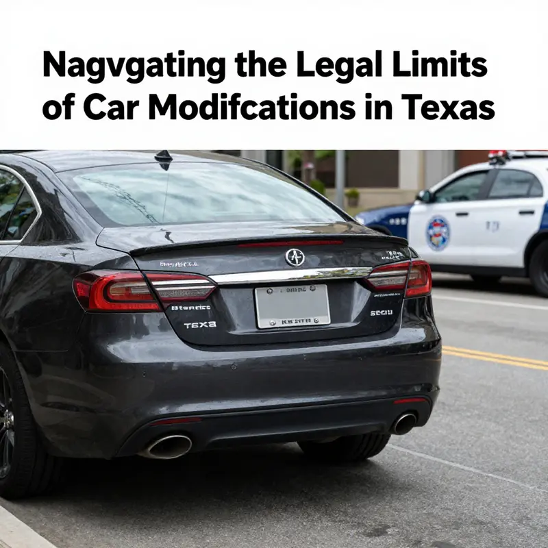 Window tinting in Texas: Understanding the legal limits of visibility.
