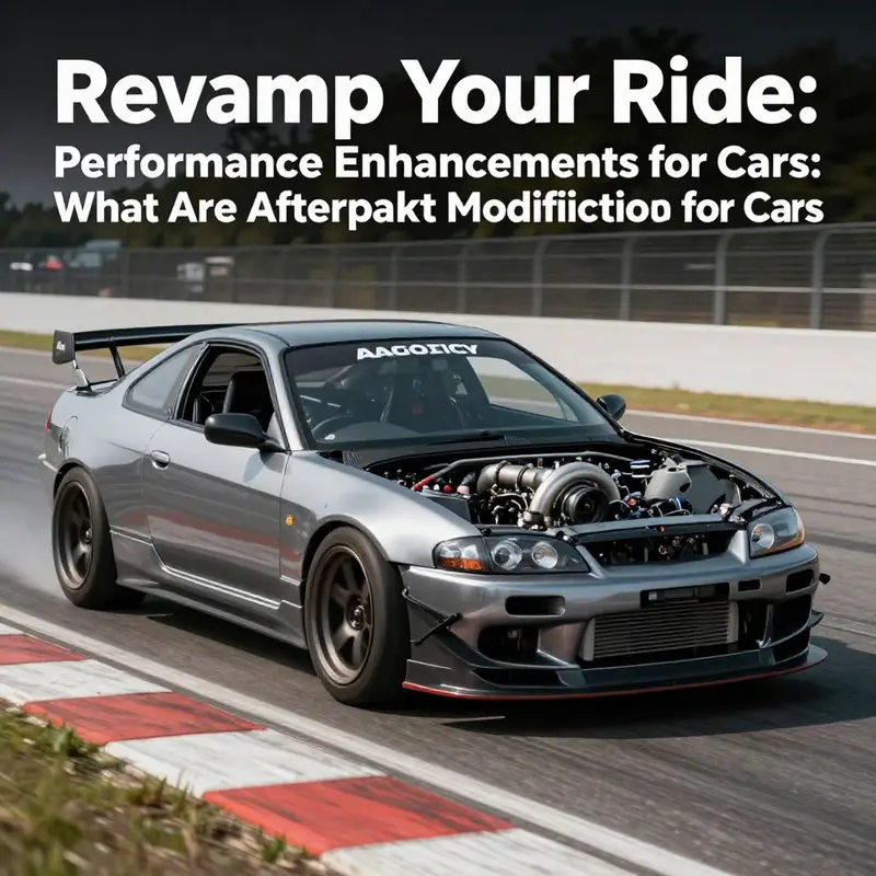 Customized car with aftermarket aesthetic modifications, displaying a vibrant paint job and sleek design.