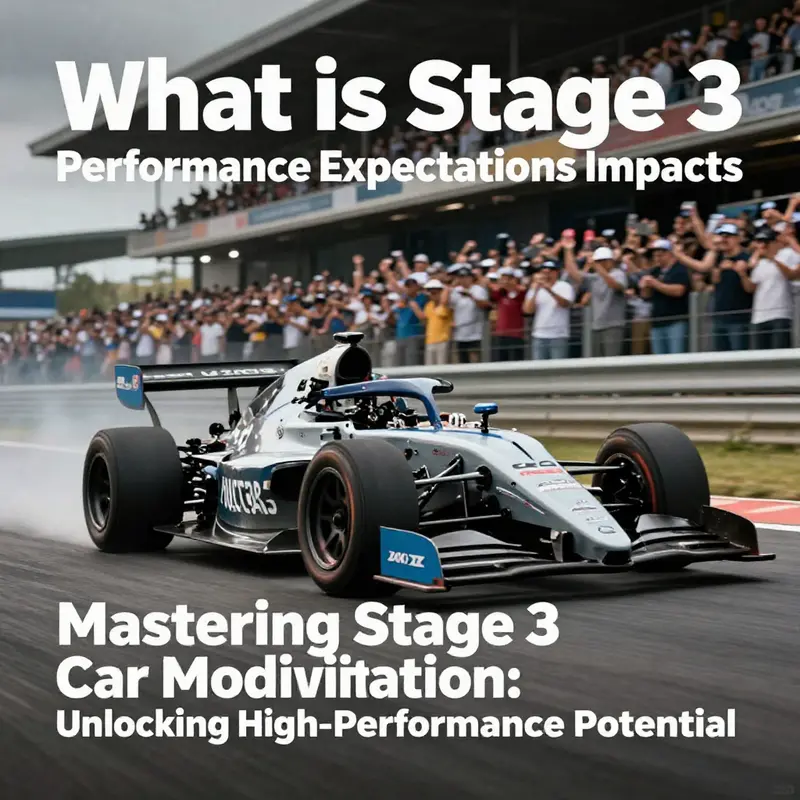 An inside look at a professional car tuning workshop dedicated to Stage 3 enhancements.