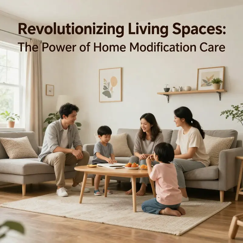 Showcasing a safe living room environment tailored for independence.