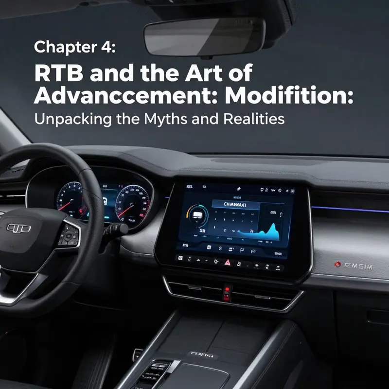 A vibrant car showroom showcasing diverse vehicle modifications beyond RTB, emphasizing creativity and craftsmanship.