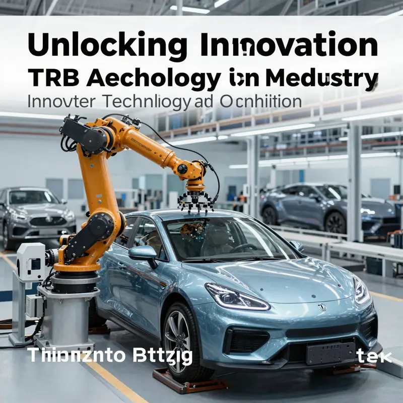 Overview of Tailor Rolled Blanks technology showcasing innovative design and application in car manufacturing.