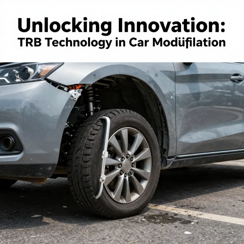 Overview of Tailor Rolled Blanks technology showcasing innovative design and application in car manufacturing.
