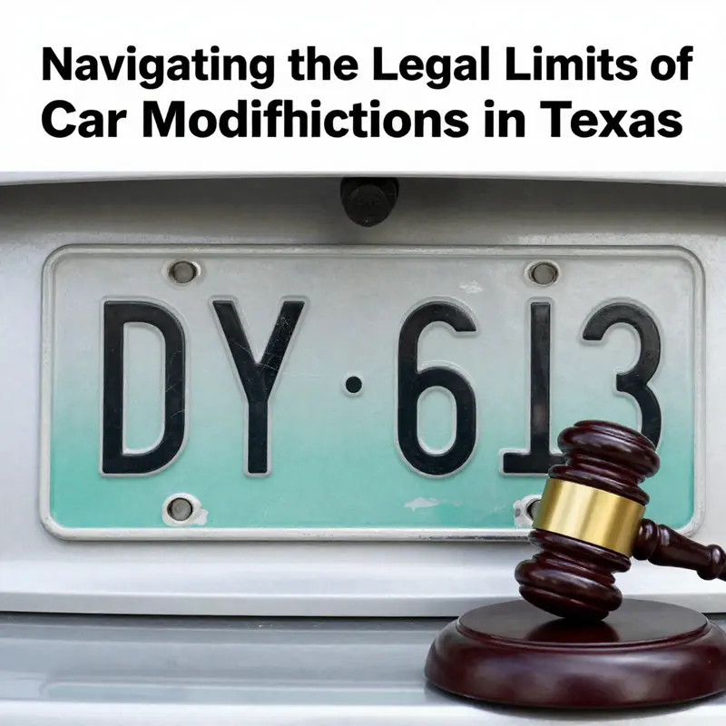 Window tinting in Texas: Understanding the legal limits of visibility.