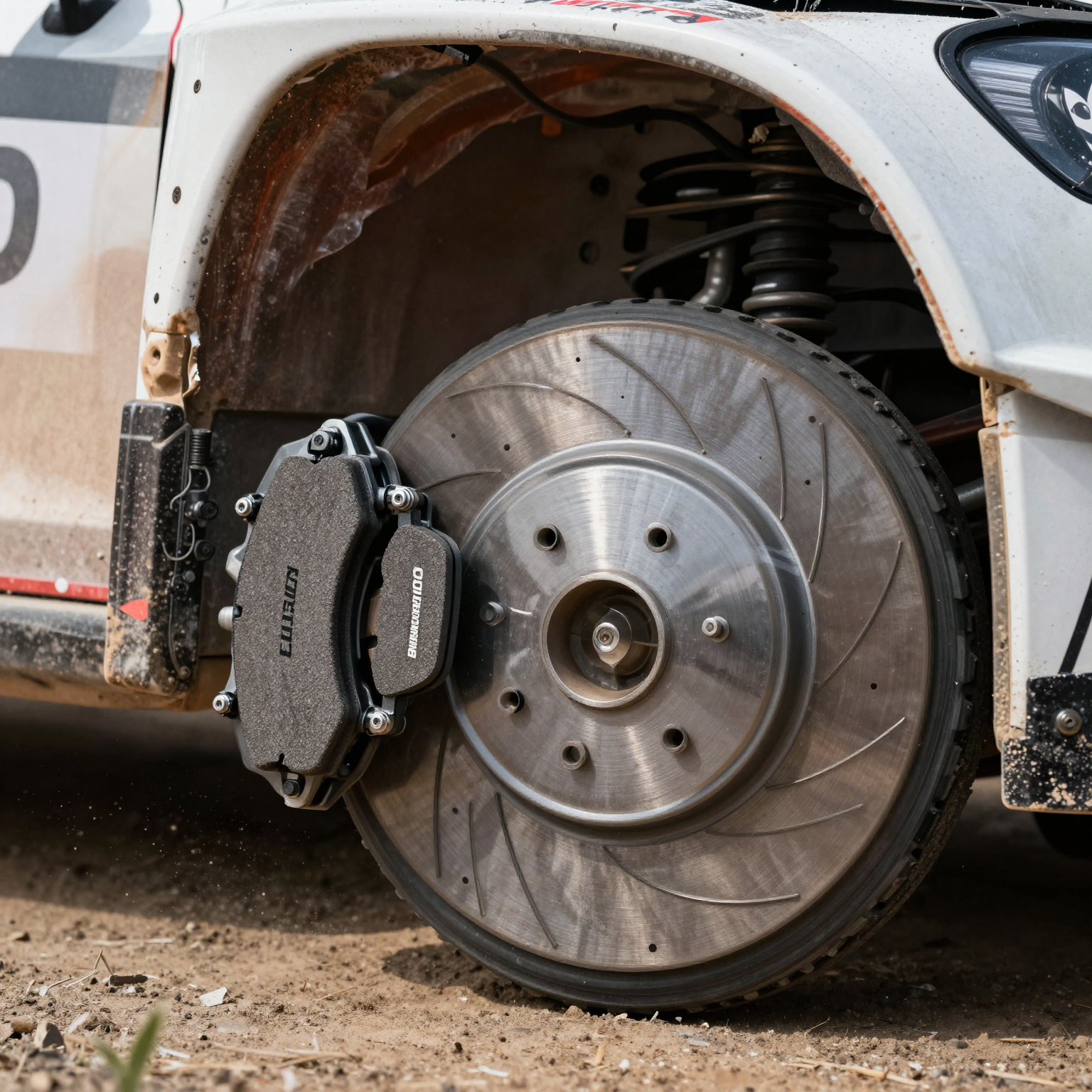 Advanced brake components for WRC rally cars