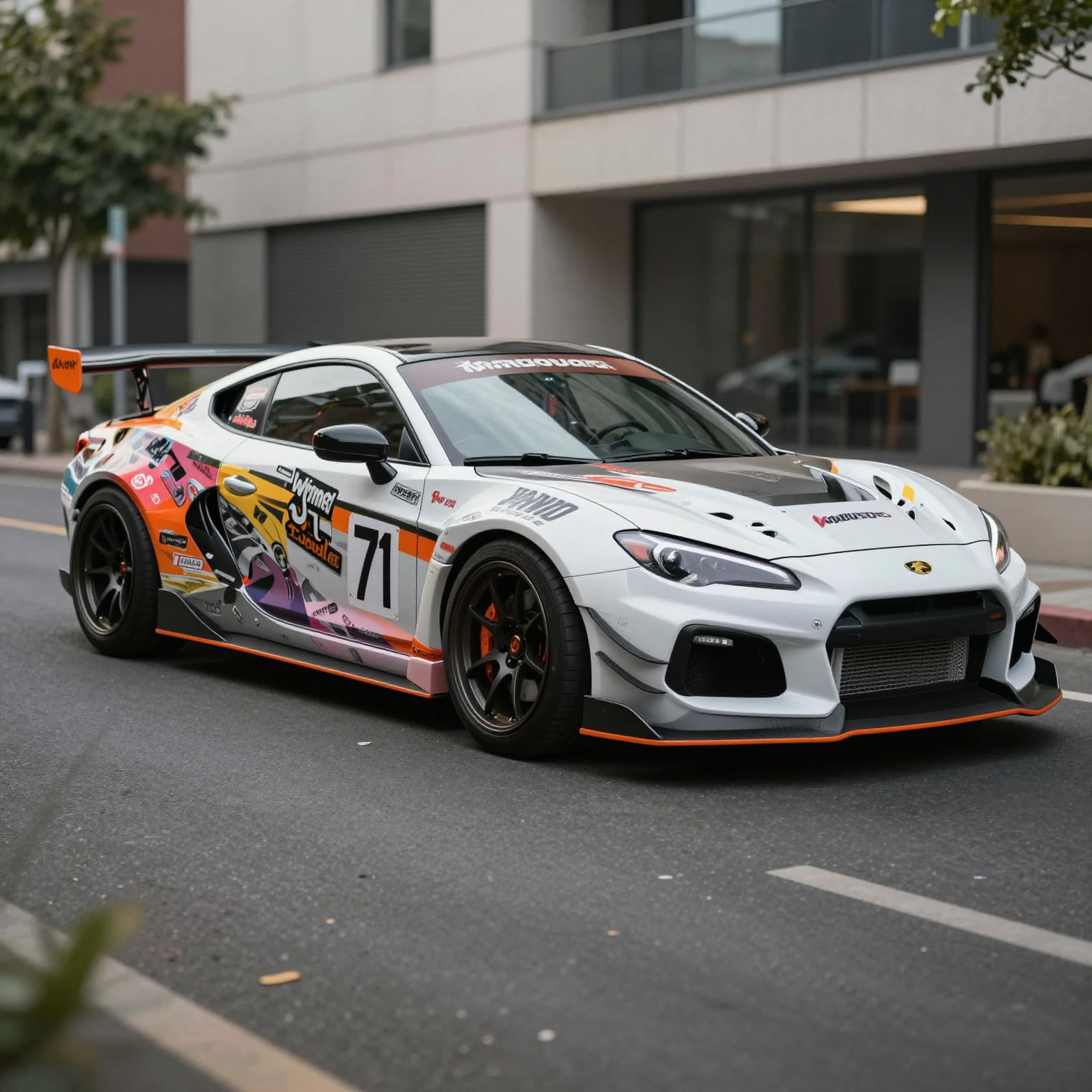 Stylishly Modified Car