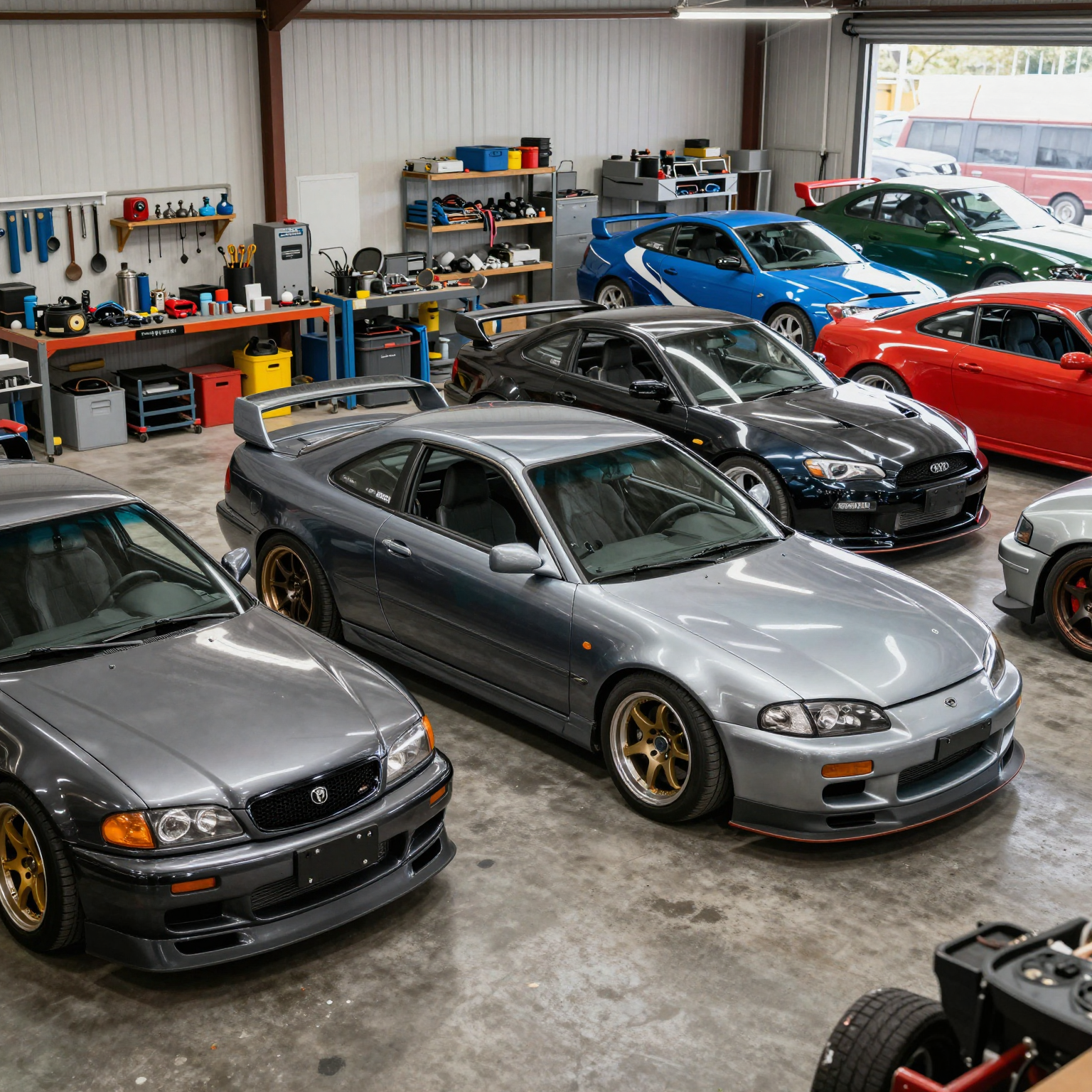 Car Modification Scene