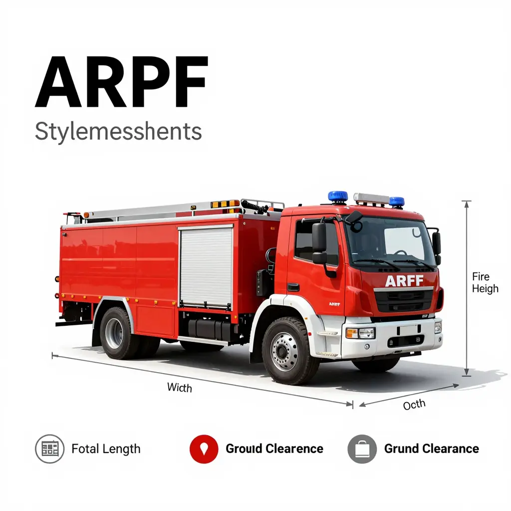 ARFF Truck Dimensions