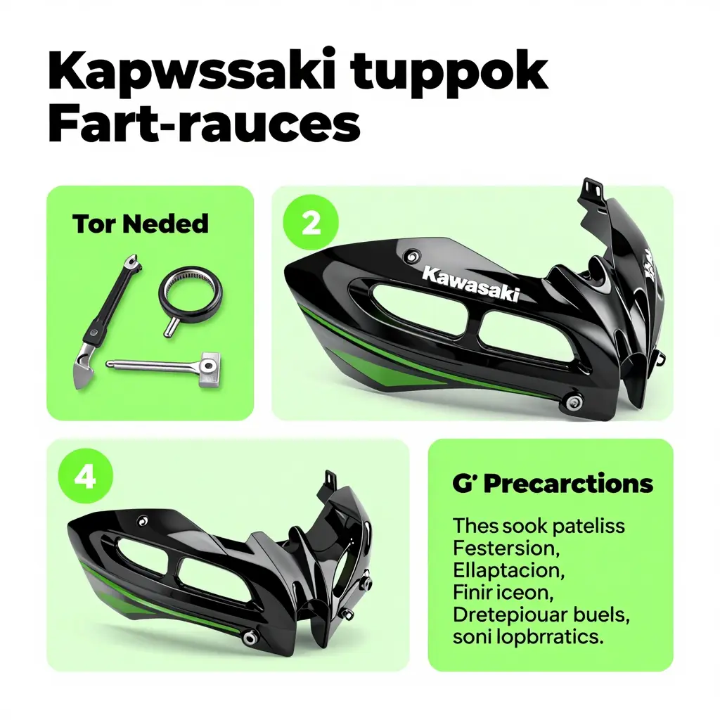 Installation Tips for Kawasaki Aftermarket Fairings