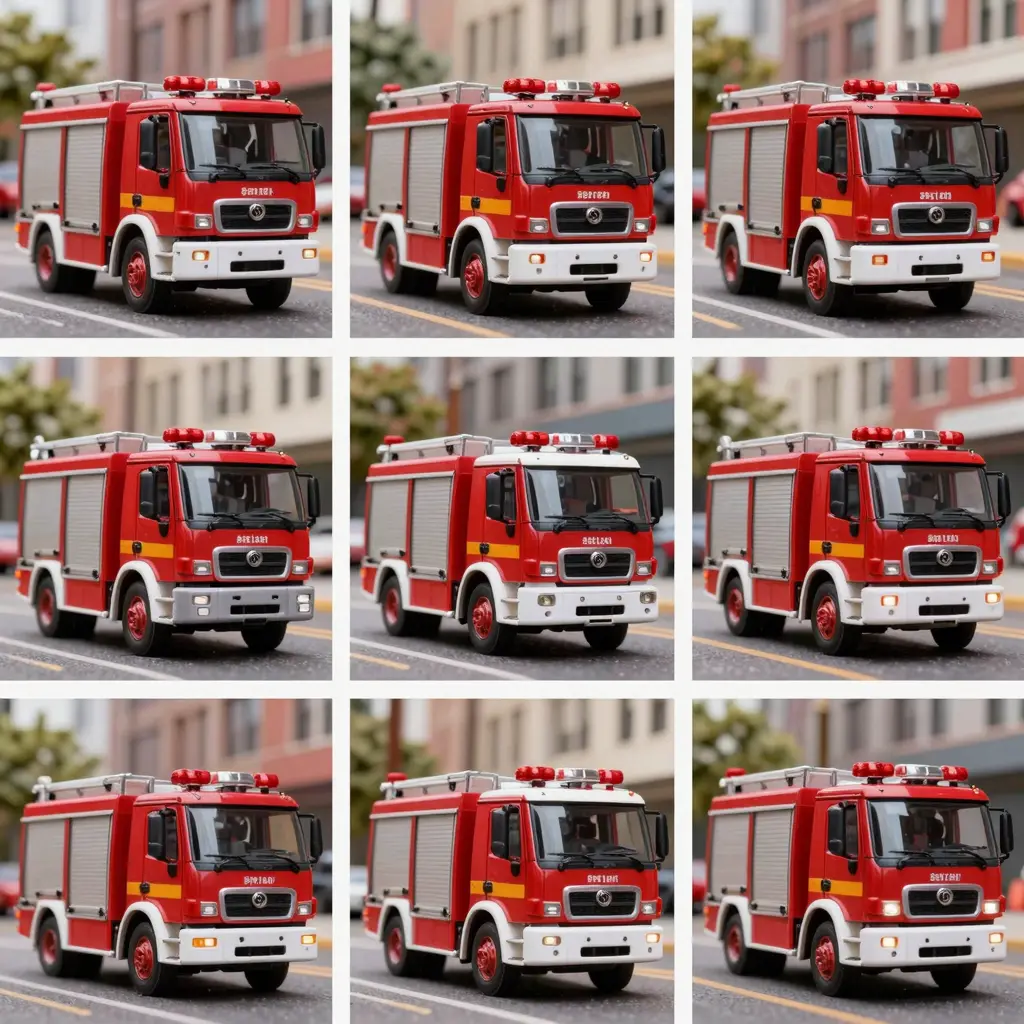 Mini Pumper Fire Trucks in Action