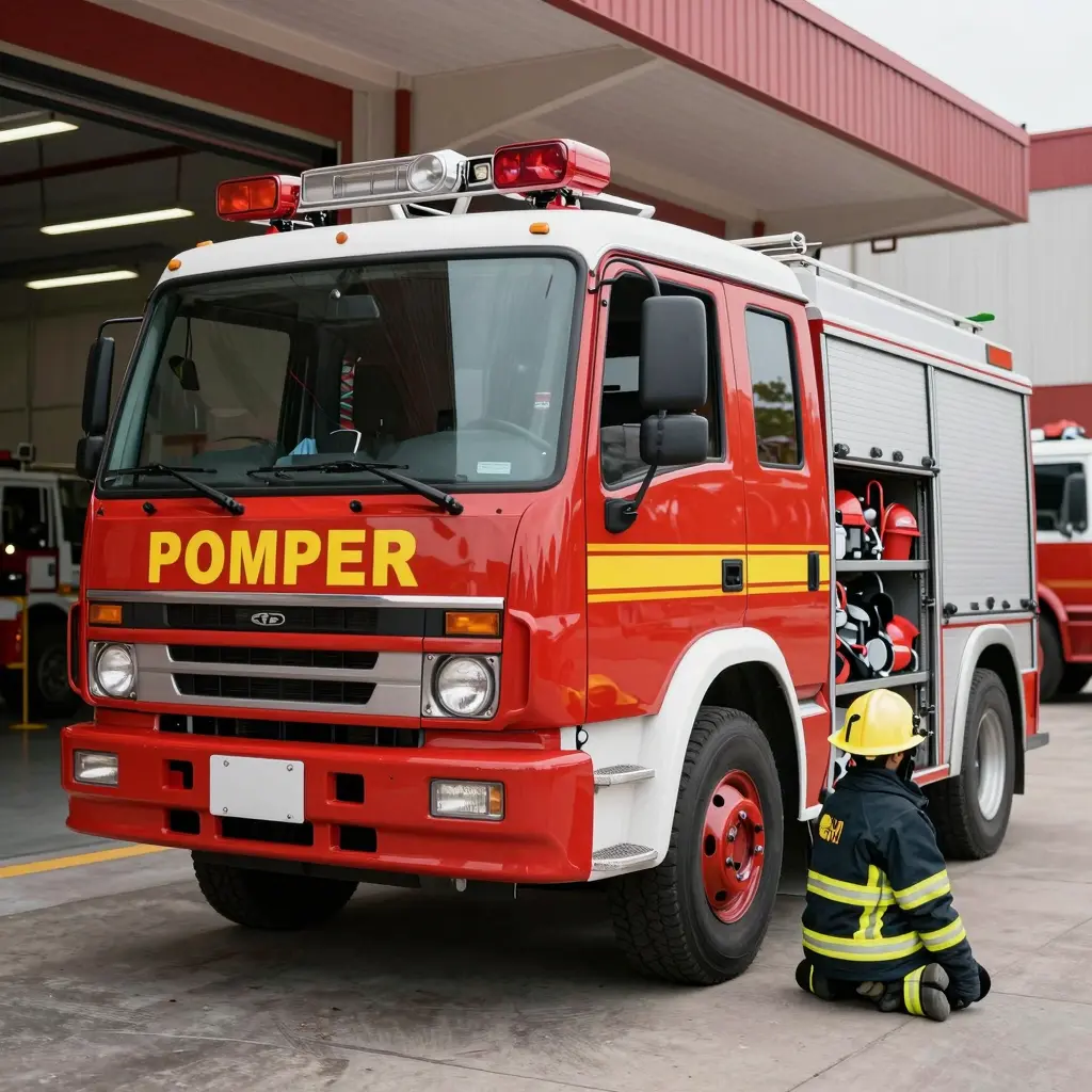 Mini Pumper Fire Truck
