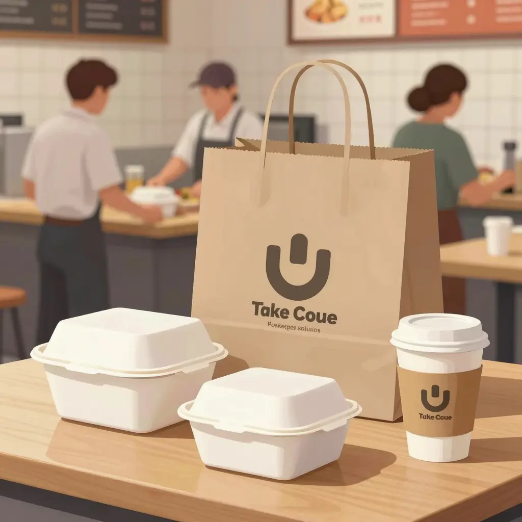Illustration of reliable takeout packaging solutions